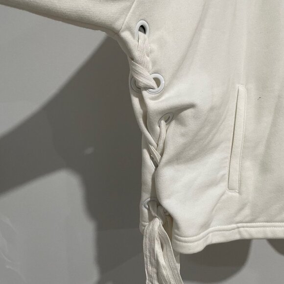 PUMA White Hoodie Jacket Size M - Picture 3 of 8